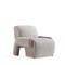 Manhattan Comfort 2-Piece Verandah 90.6 in. Sofa and Accent Chair in Beige 2-LSAC1769-BE - alternate 5